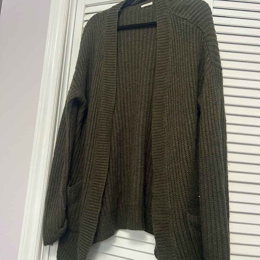 Ardene Deep Olive Women's Cardigan